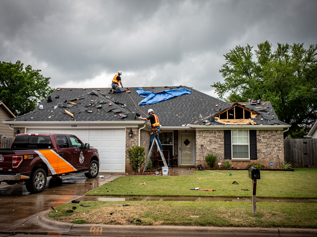 Storm Damage Roof Repair